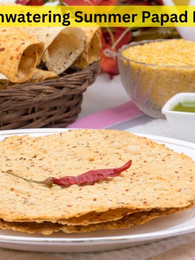 Papad Receipes at 1 Place